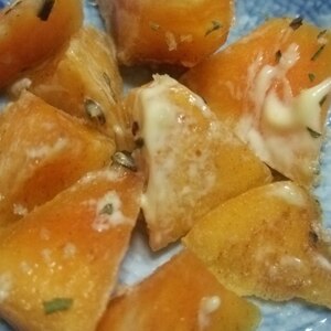 柿のマヨサラダ